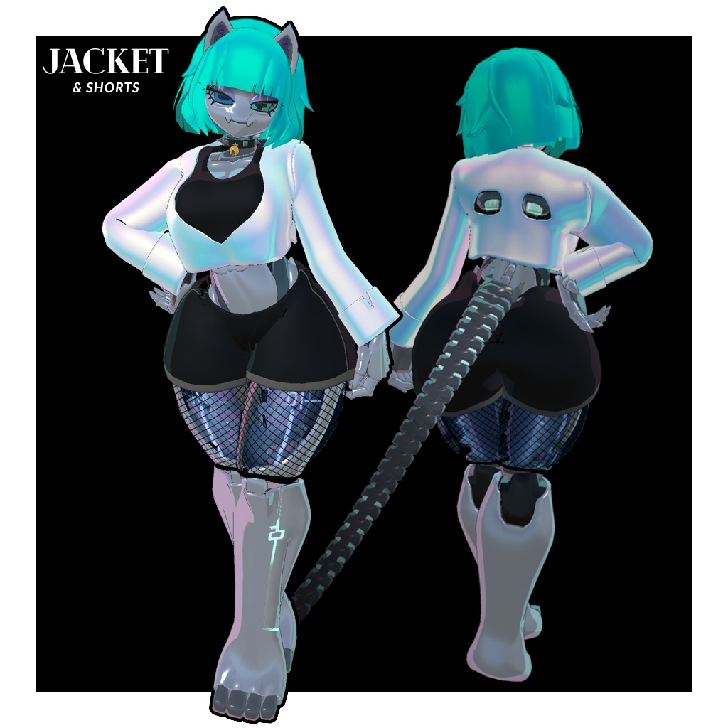 「ノエリア」N03_LIA / オリジナル3Dモデル 【VRC】