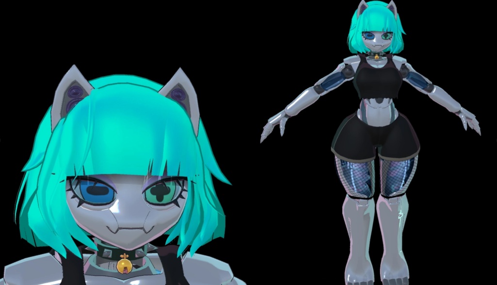 n03lia neko robo girl (full VRCHAT ready)