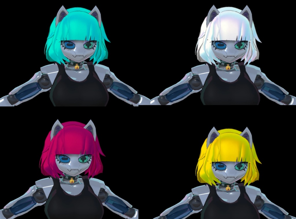 n03lia neko robo girl (full VRCHAT ready)
