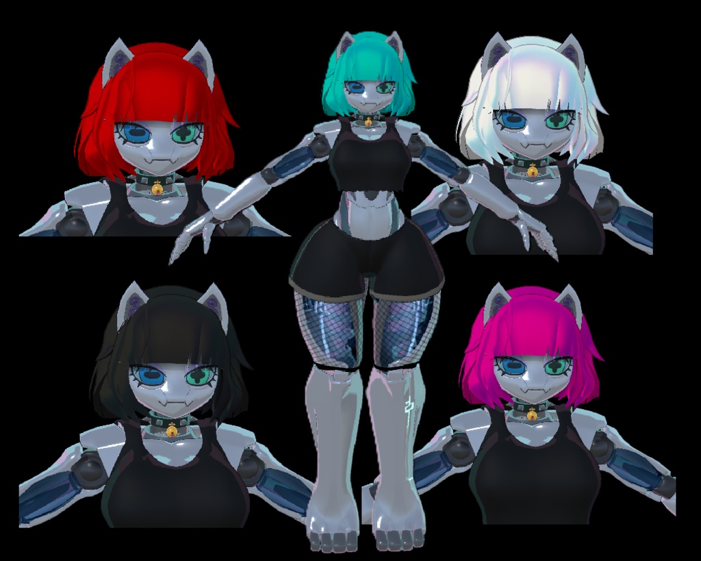 n03lia neko robo girl (full VRCHAT ready)