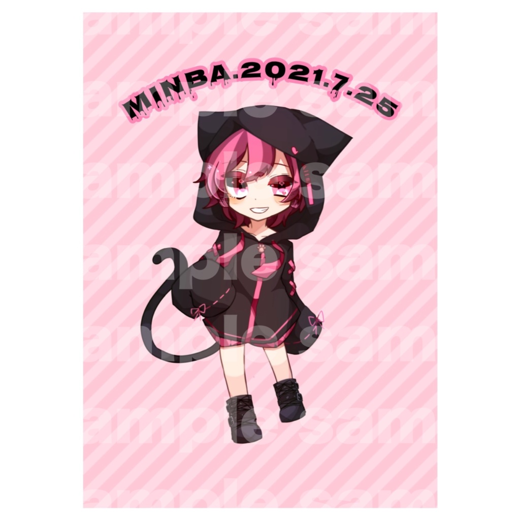 みんば。2021誕生日記念ポストカード