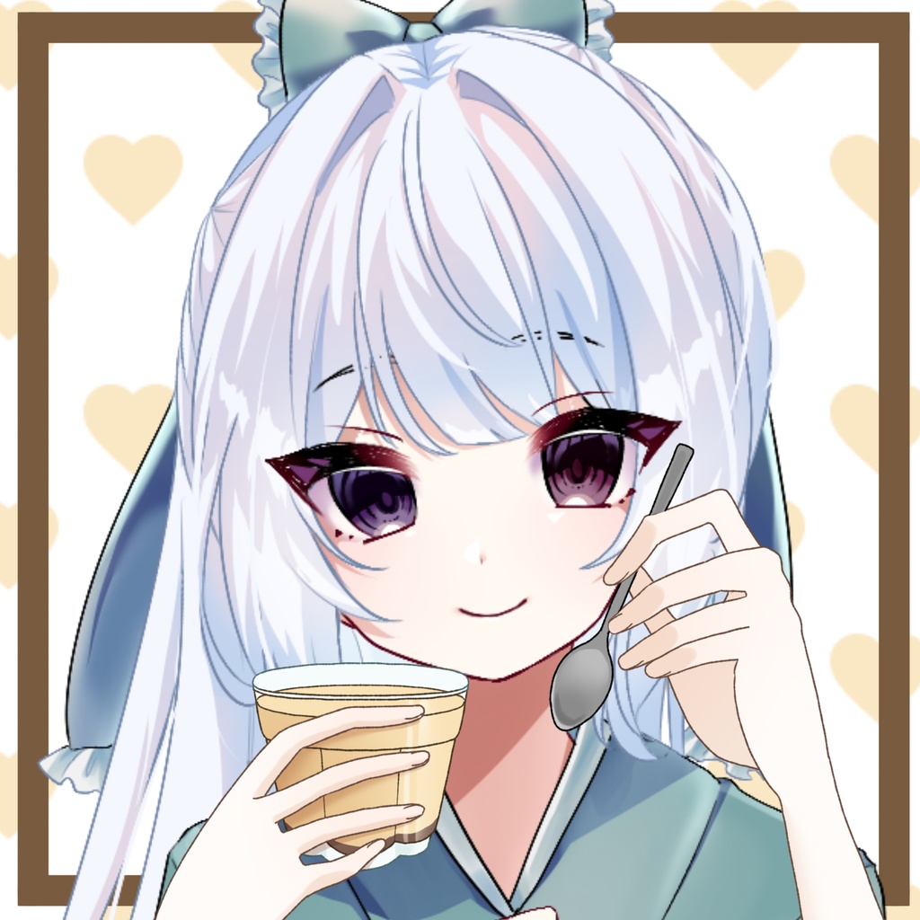 【高解像度】プリンを持つ手の素材【商用利用込】