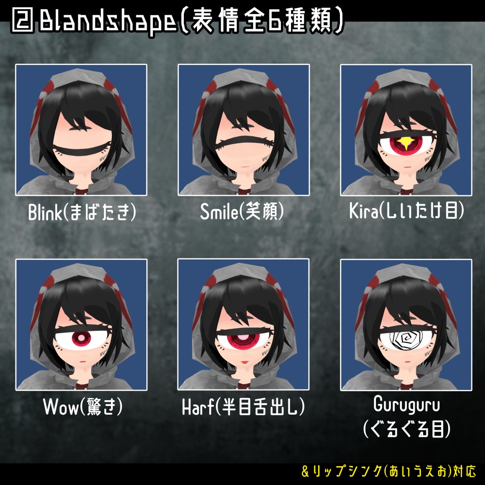 【Humanoid対応 オリジナル3Dモデル】単眼少女『Ne0(ネオ)』