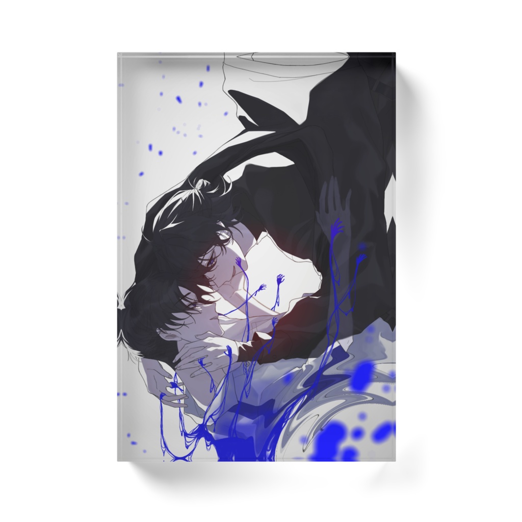 透明、アクリルブロック