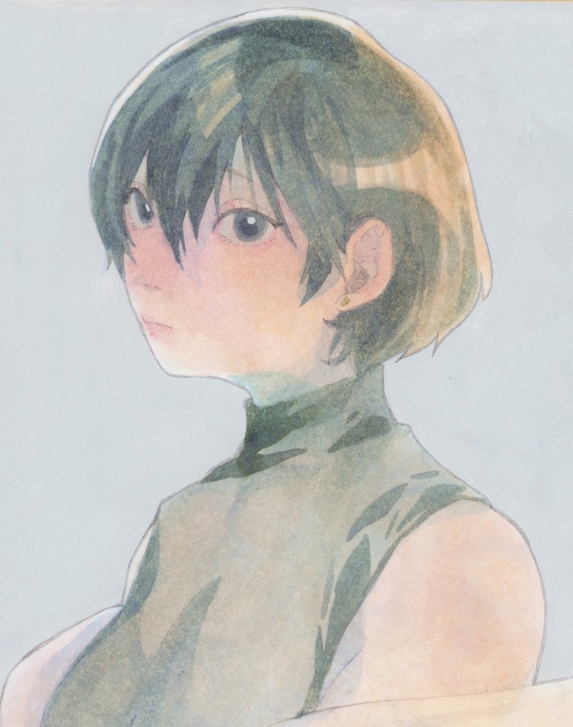 【受注生産】直筆色紙イラスト 全年齢版