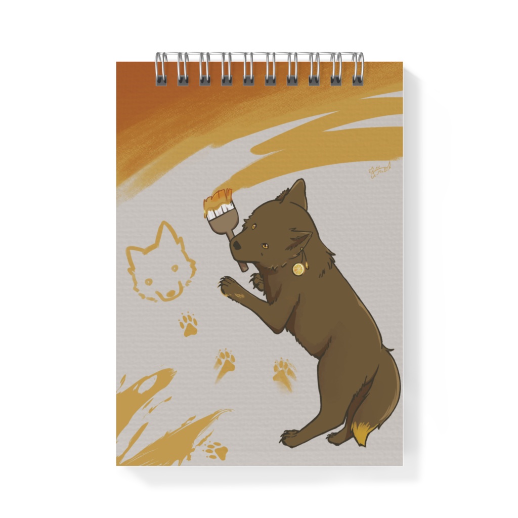 絵描き狼のイタズラメモ帳