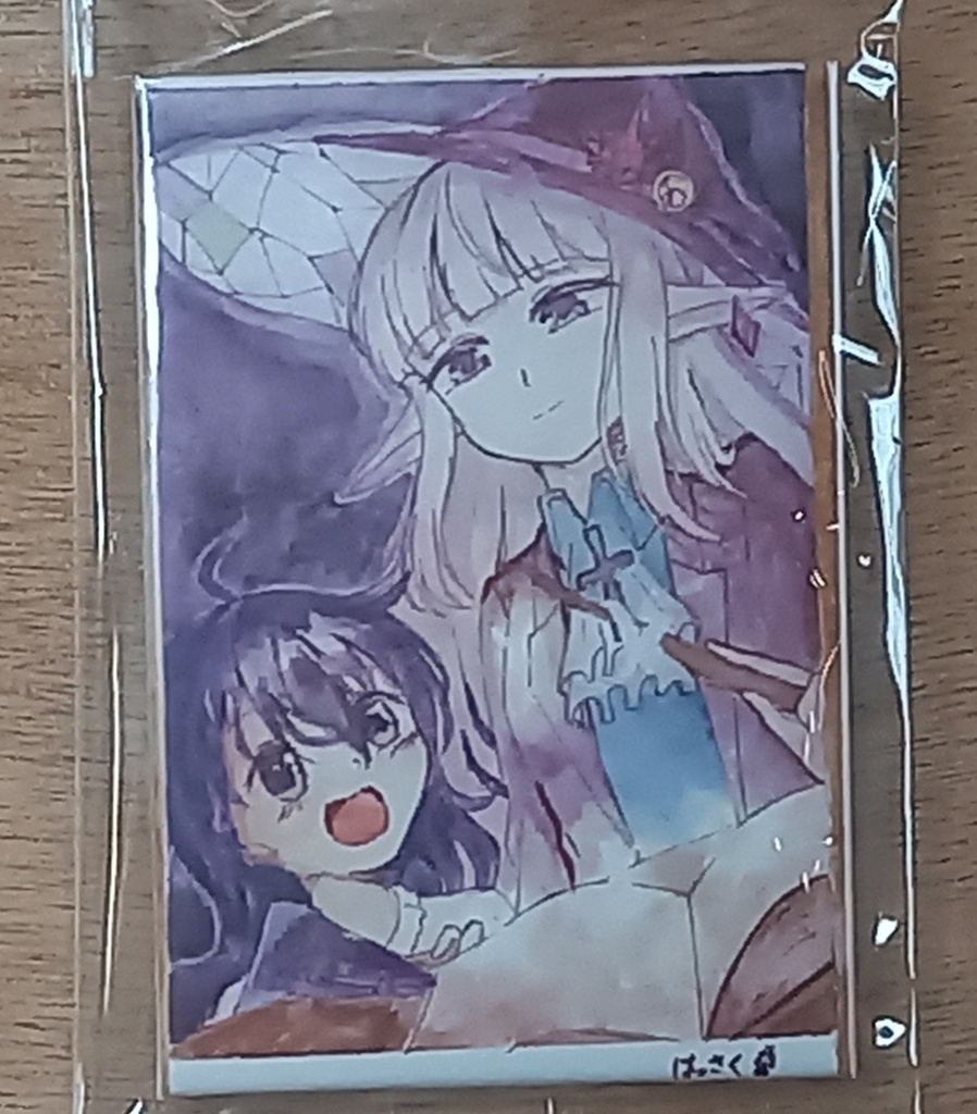 師匠と弟子　缶バッジ