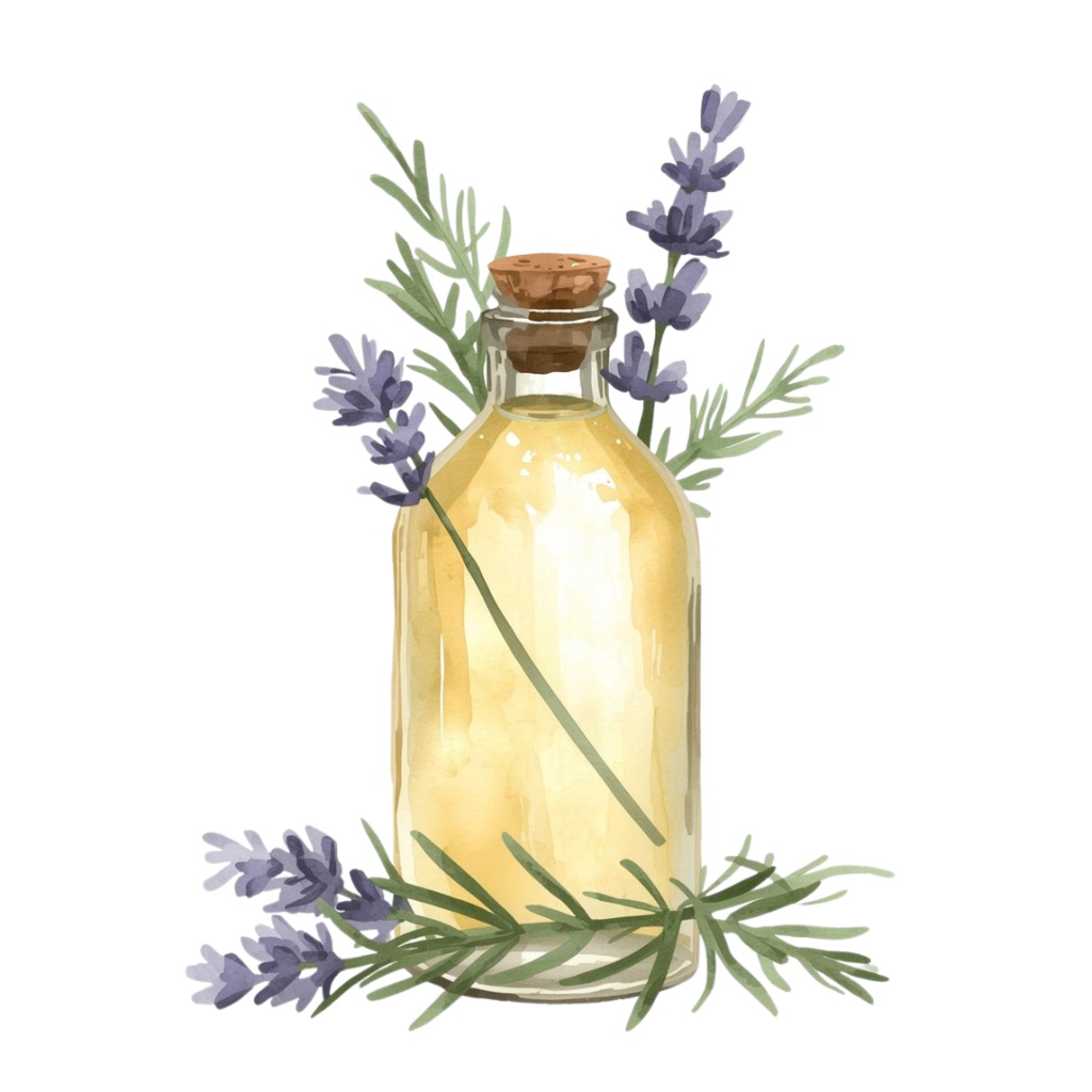 水彩アロマクリップアートセット – 癒しの香りを感じるナチュラルデザイン素材(21item)