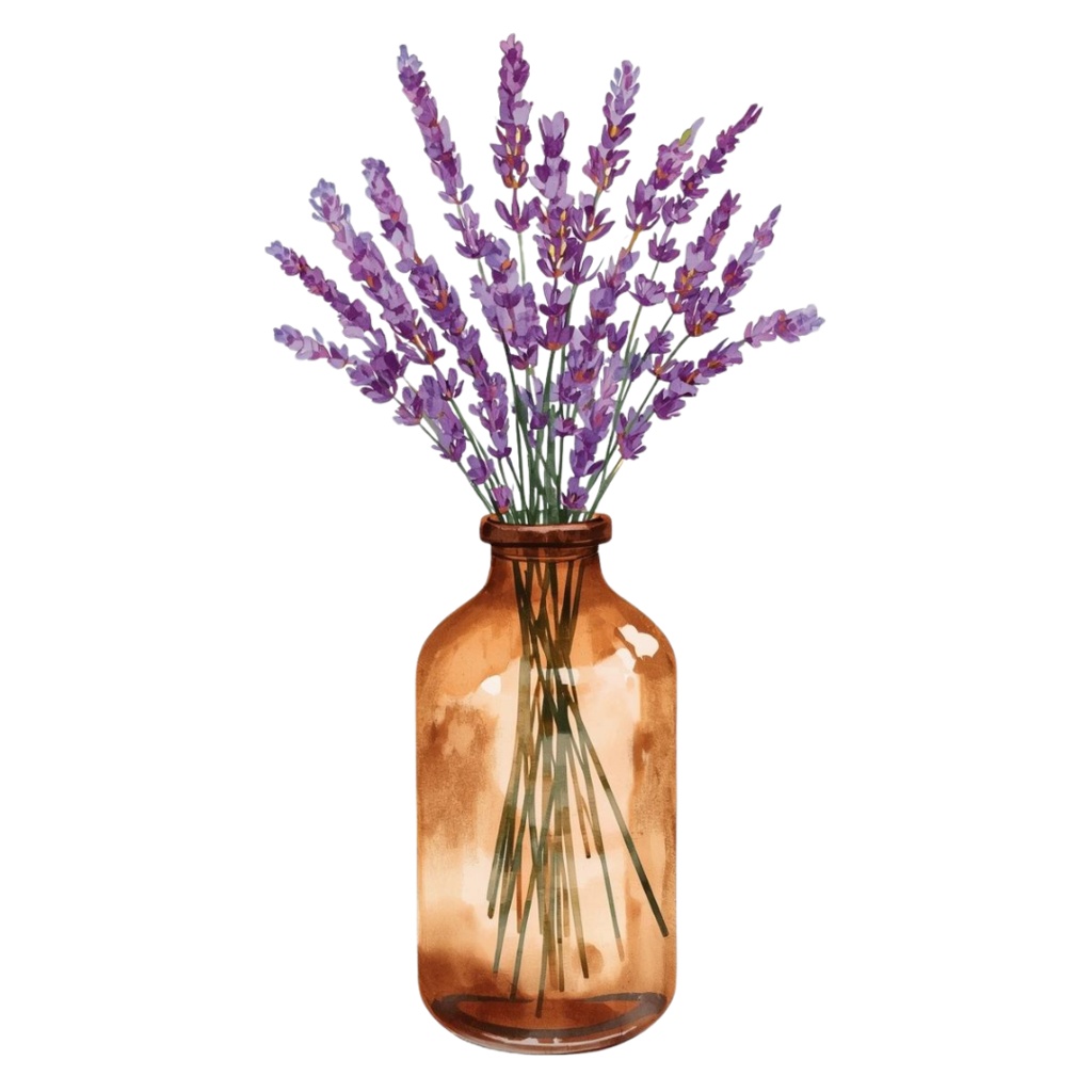 水彩アロマクリップアートセット – 癒しの香りを感じるナチュラルデザイン素材(21item)