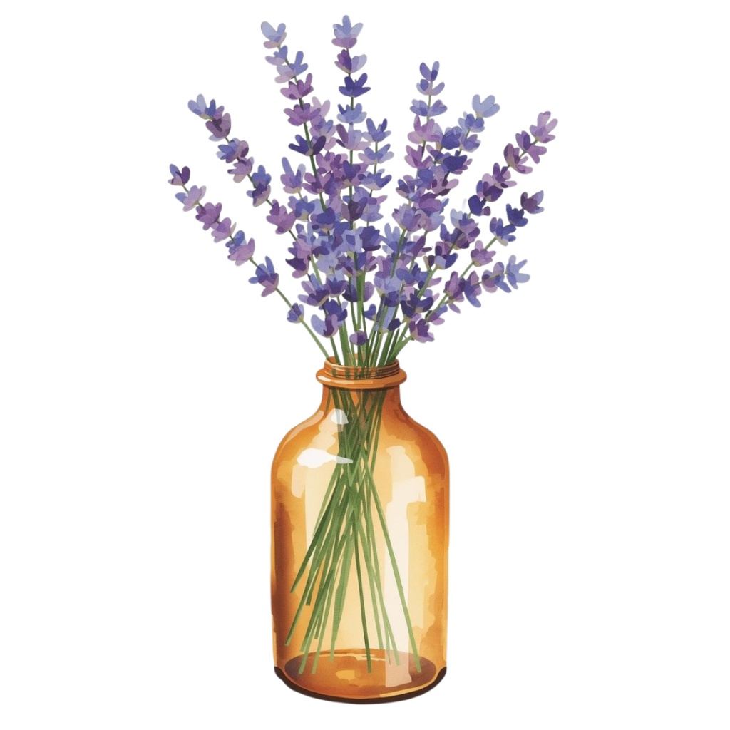 水彩アロマクリップアートセット – 癒しの香りを感じるナチュラルデザイン素材(21item)