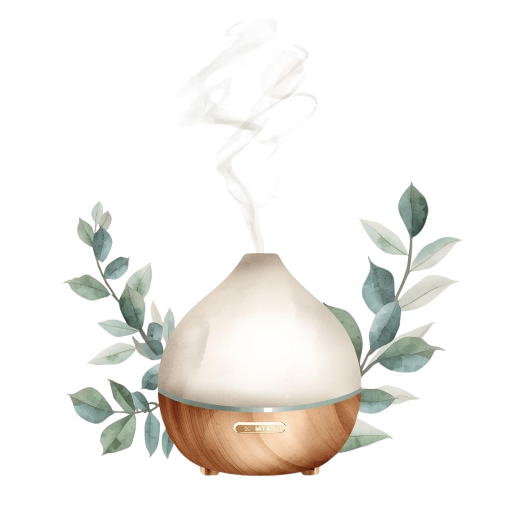 水彩アロマクリップアートセット – 癒しの香りを感じるナチュラルデザイン素材(21item)