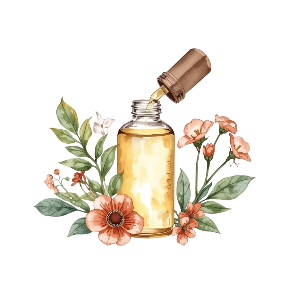 水彩アロマクリップアートセット – 癒しの香りを感じるナチュラルデザイン素材(21item)