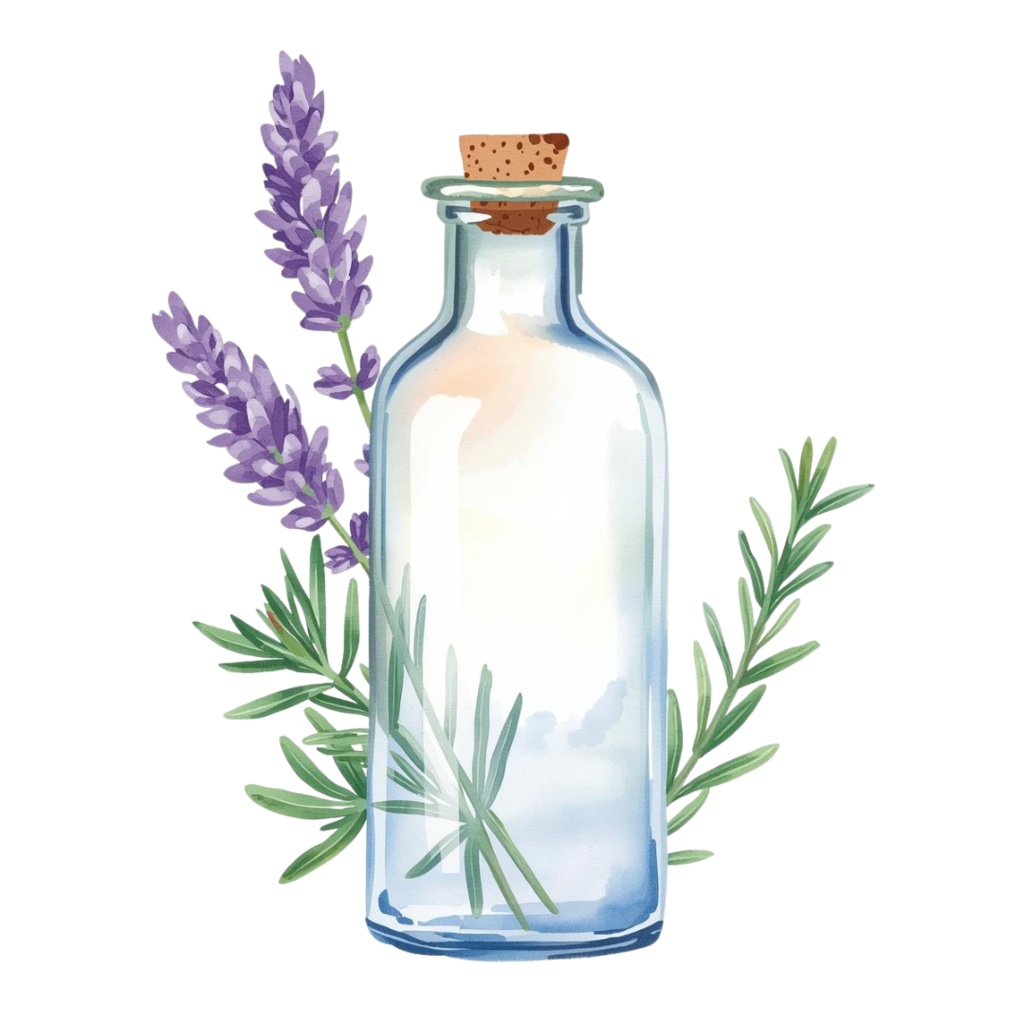 水彩アロマクリップアートセット – 癒しの香りを感じるナチュラルデザイン素材(21item)