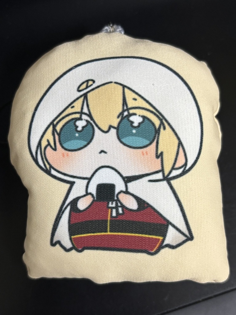 (インク飛びor糸引きあり)ちっこいんばちゃクッションストラップ