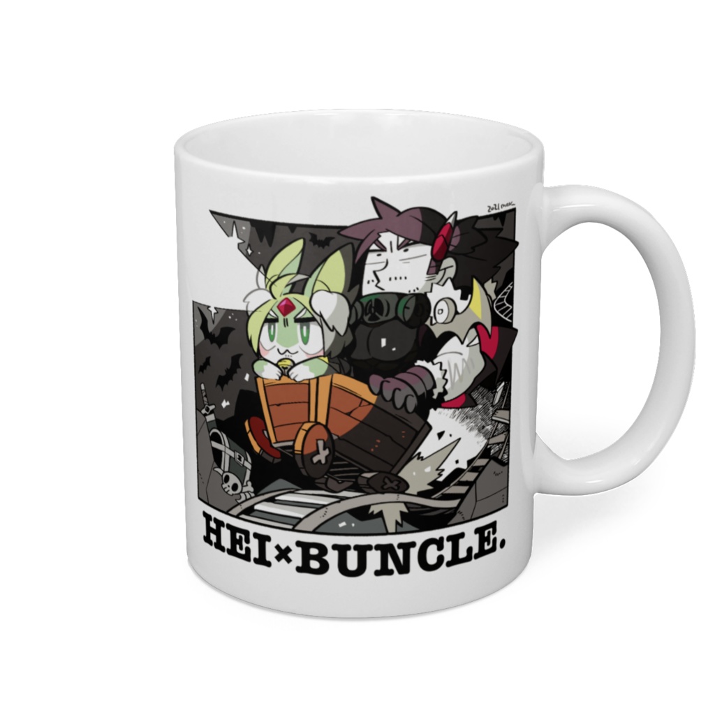 平バンマグカップ