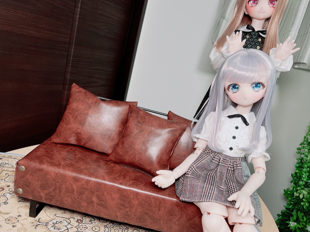 【北欧風アイアンソファ】MDD/40cmサイズ
