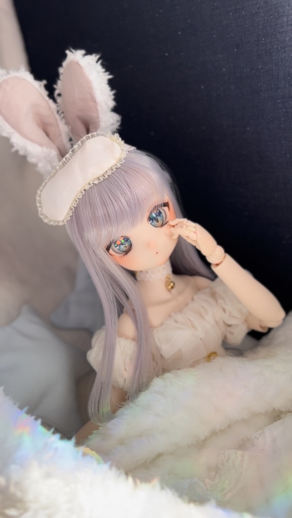 【 限定販売 】5/31迄【 夢見るお月様 】MDD/40㎝サイズ ベッド+お洋服