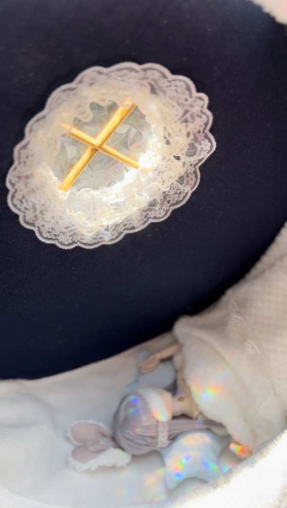 【 限定販売 】5/31迄【 夢見るお月様 】MDD/40㎝サイズ ベッド+お洋服