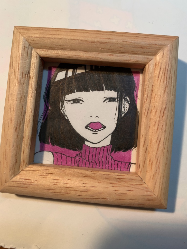 ミニ原画(バイオレット)