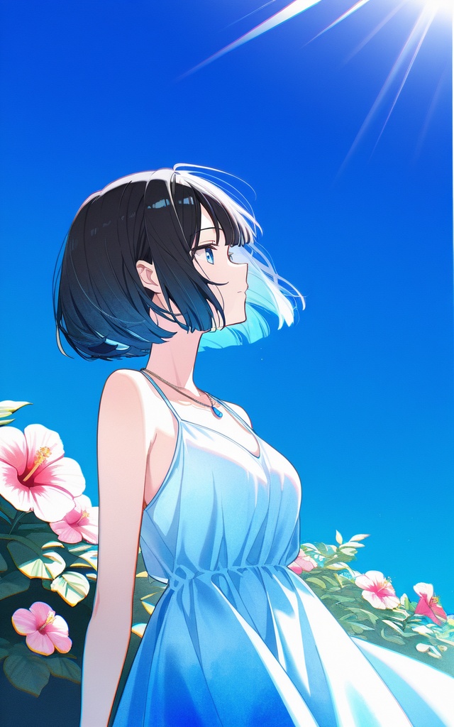 HibIscus 「ハイビスカス×少女」AIイラスト集
