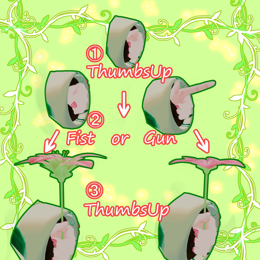 FlowerMagic【Modular Avatar対応】