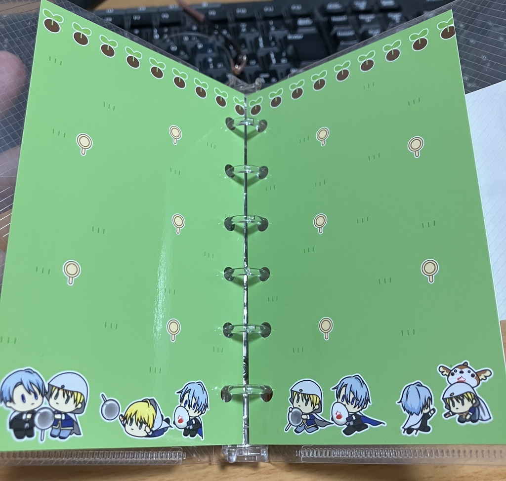 散歩伯仲シール帳(8枚入り)