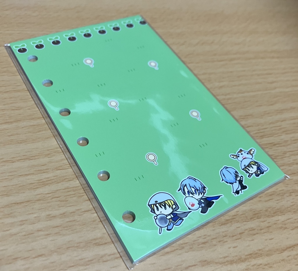 散歩伯仲シール帳(8枚入り)