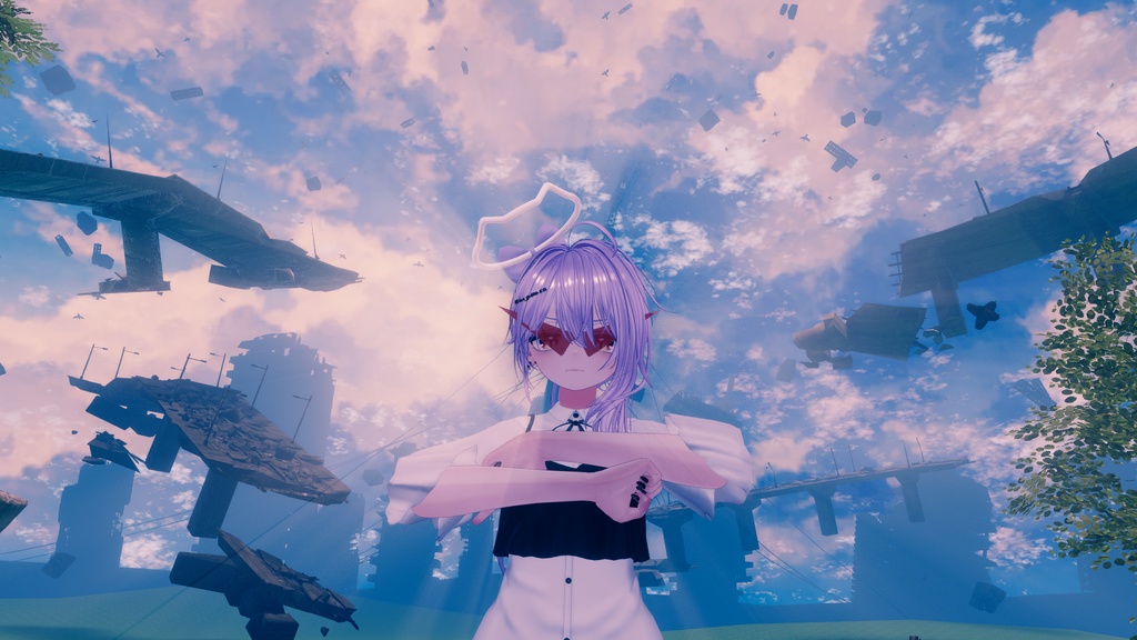 男のサングラス【15アバター対応】