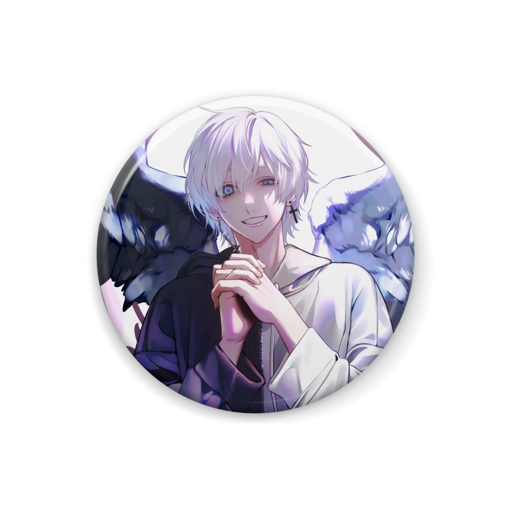 悪魔で天使な缶バッチ