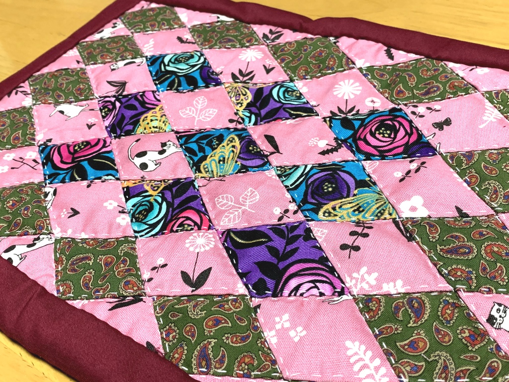 かわいいパッチワーク・マルチマット各種