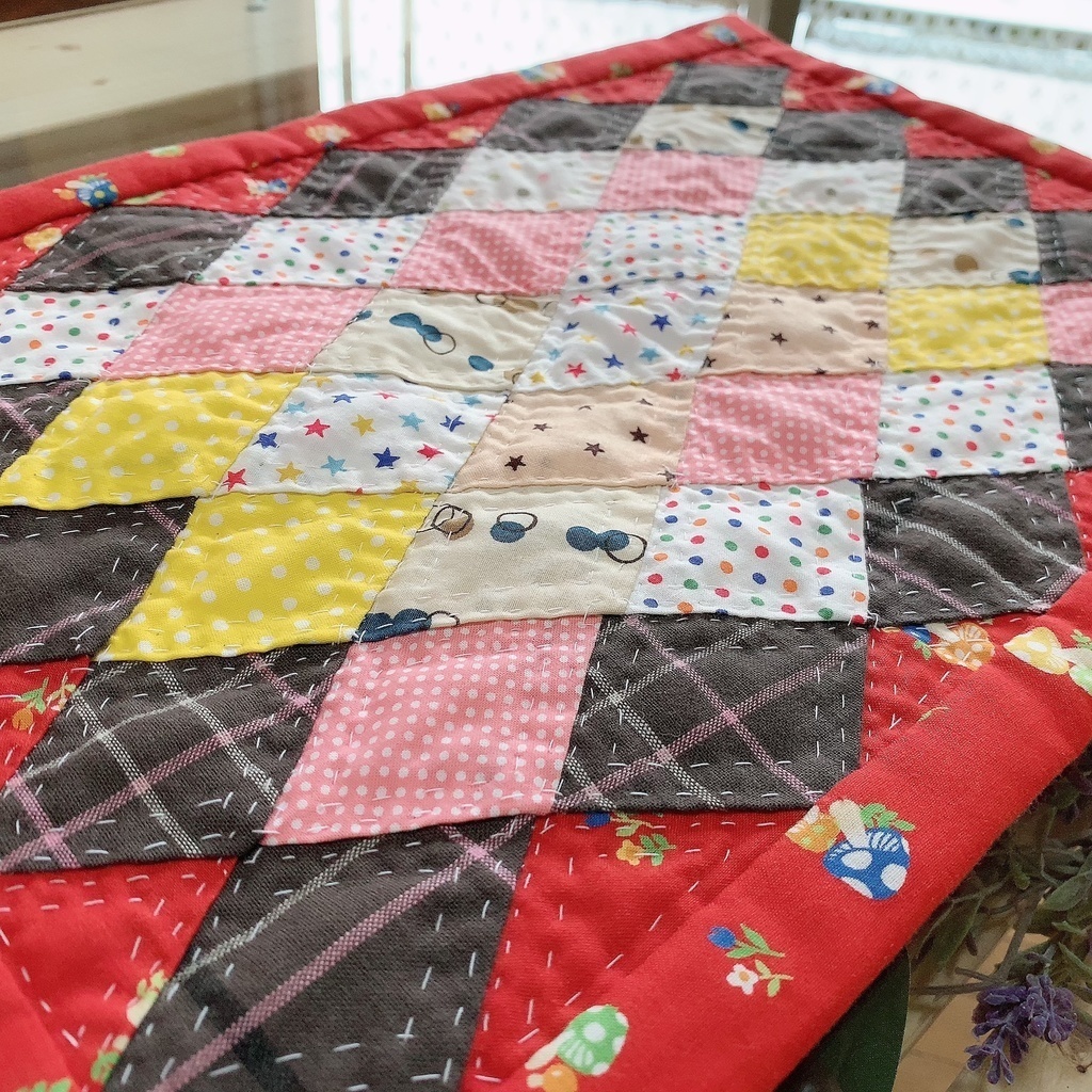 かわいいパッチワーク・マルチマット各種