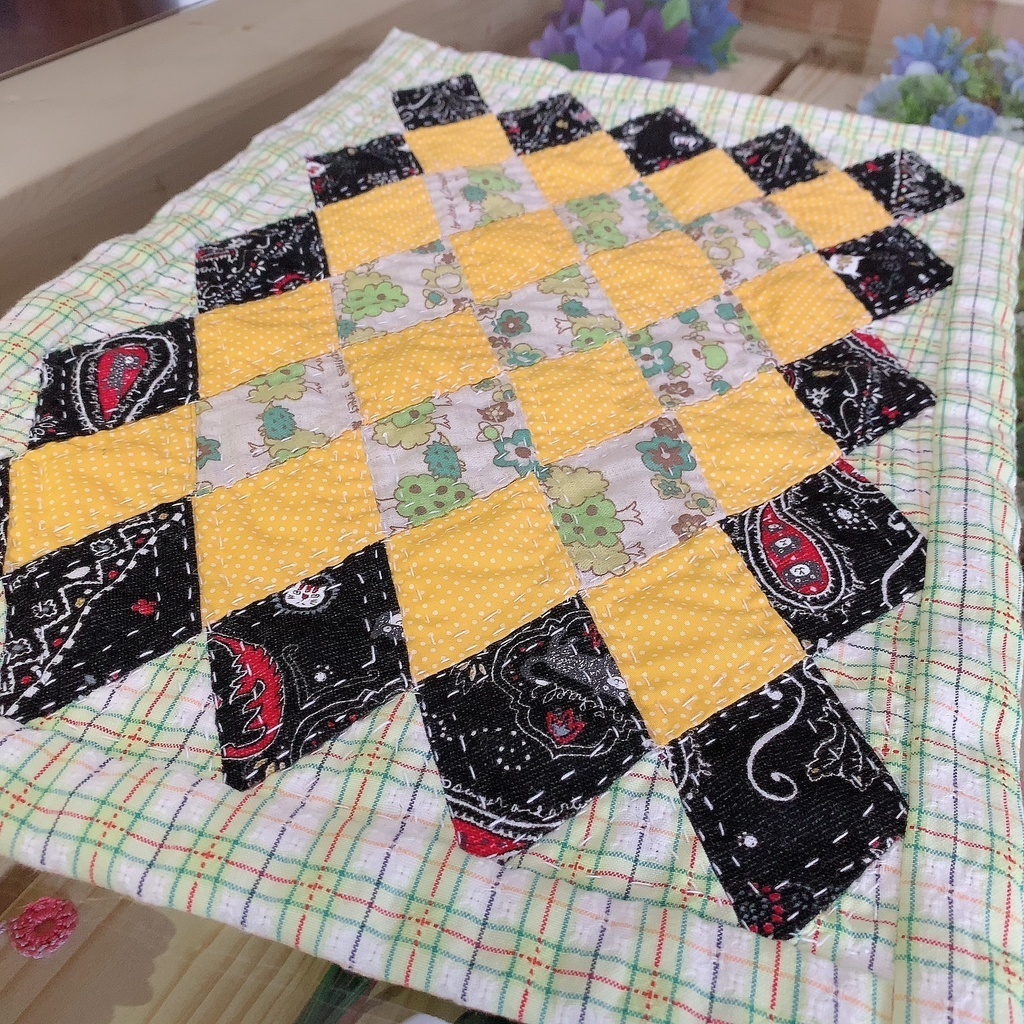 かわいいパッチワーク・マルチマット各種