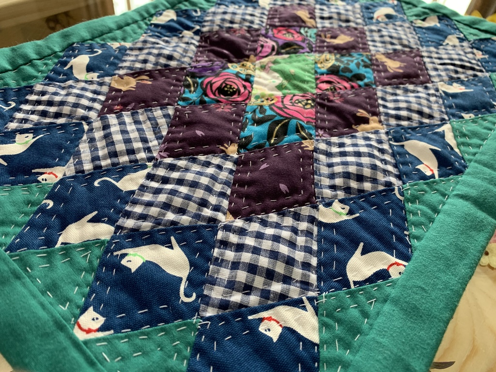 かわいいパッチワーク・マルチマット各種