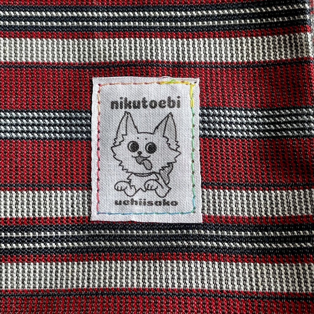 和のサコッシュ・臙脂色 2種