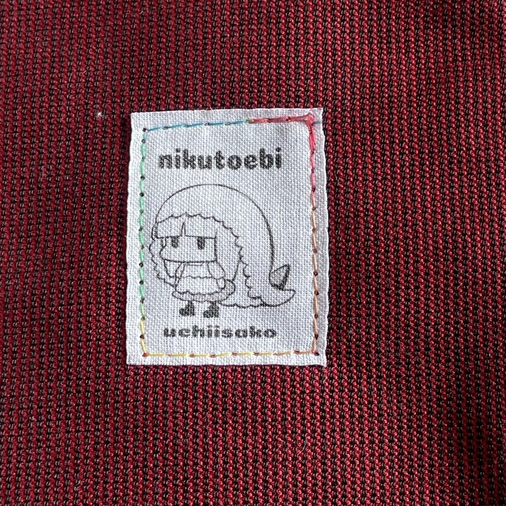 和のサコッシュ・臙脂色 2種