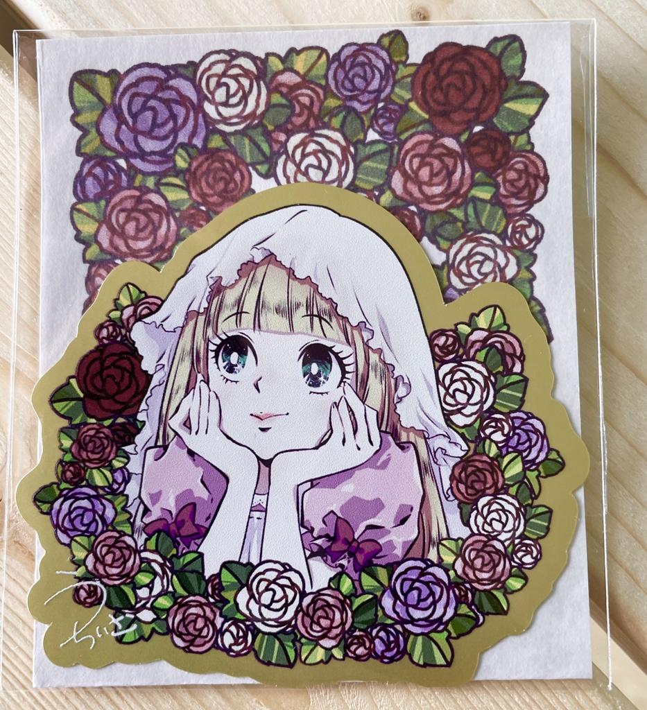 夢見がちなベールちゃんステッカー