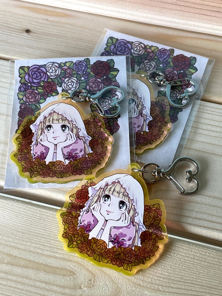 夢見がちなベールちゃんキーホルダー