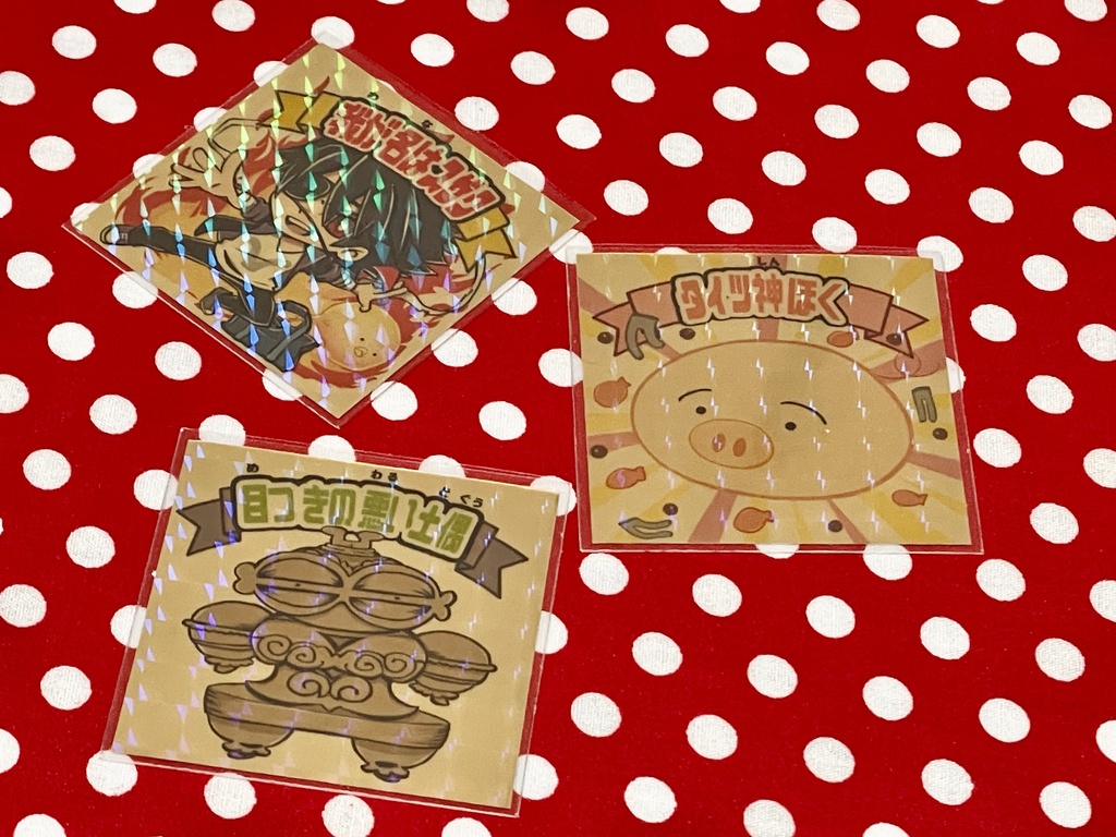 【二次創作】再版/自家プリントバージョン版 タイッツーキラキラシール