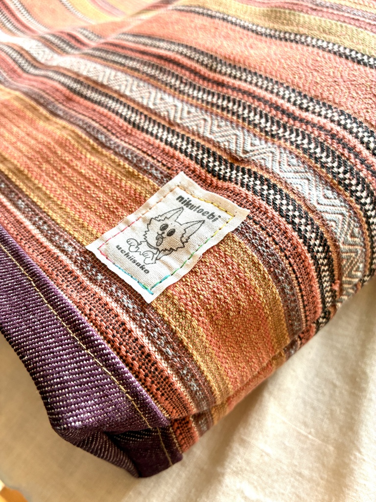 帯リメイク ショルダーバッグ