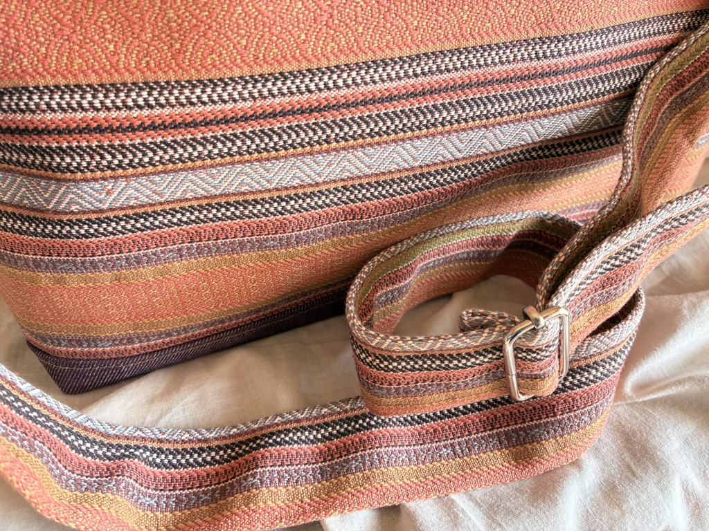 帯リメイク ショルダーバッグ