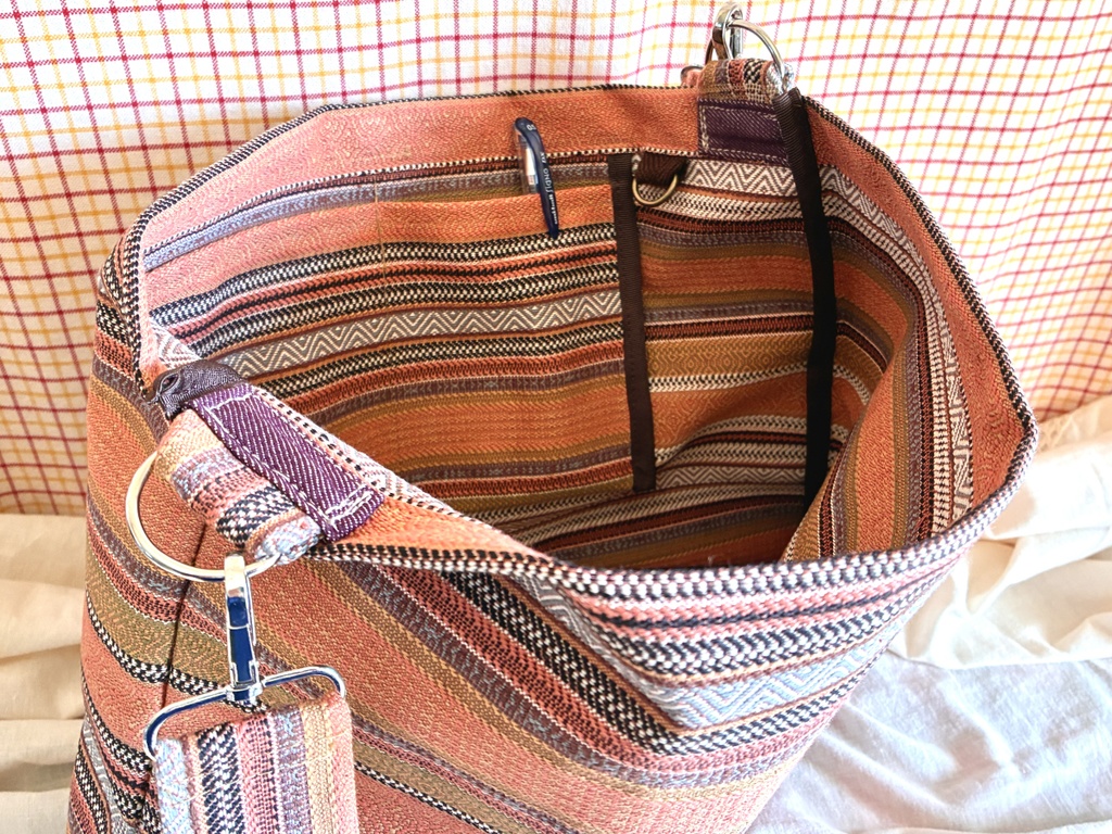 帯リメイク ショルダーバッグ