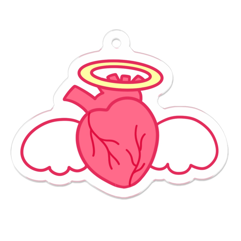 すこやかな心臓アクキー