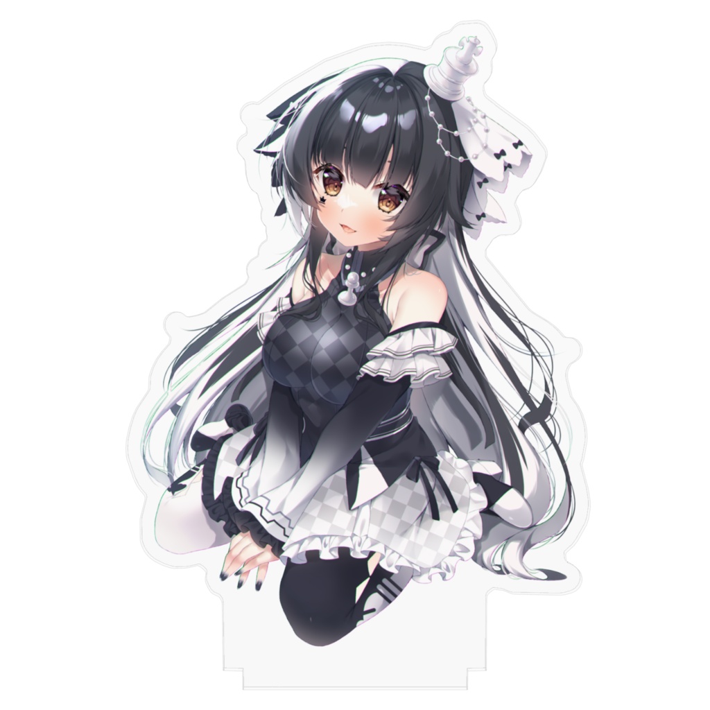 チェス・モノクローム アクリルフィギュア