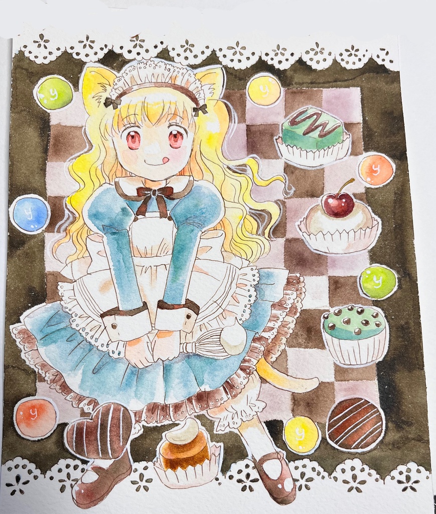 colorful chocolate 原画