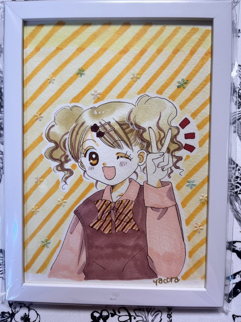 ヤングセレクション　イラスト原画