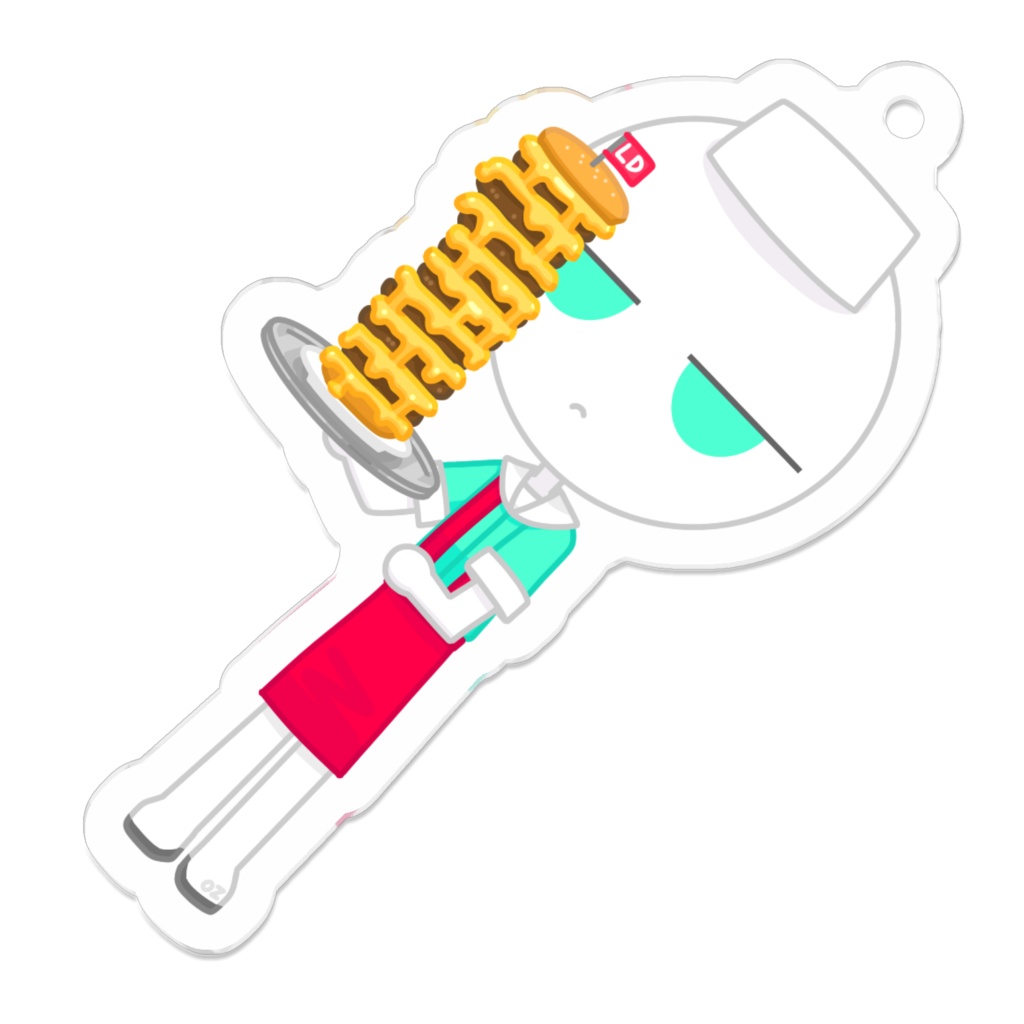 LIGHTIE acrylic key chain *coated