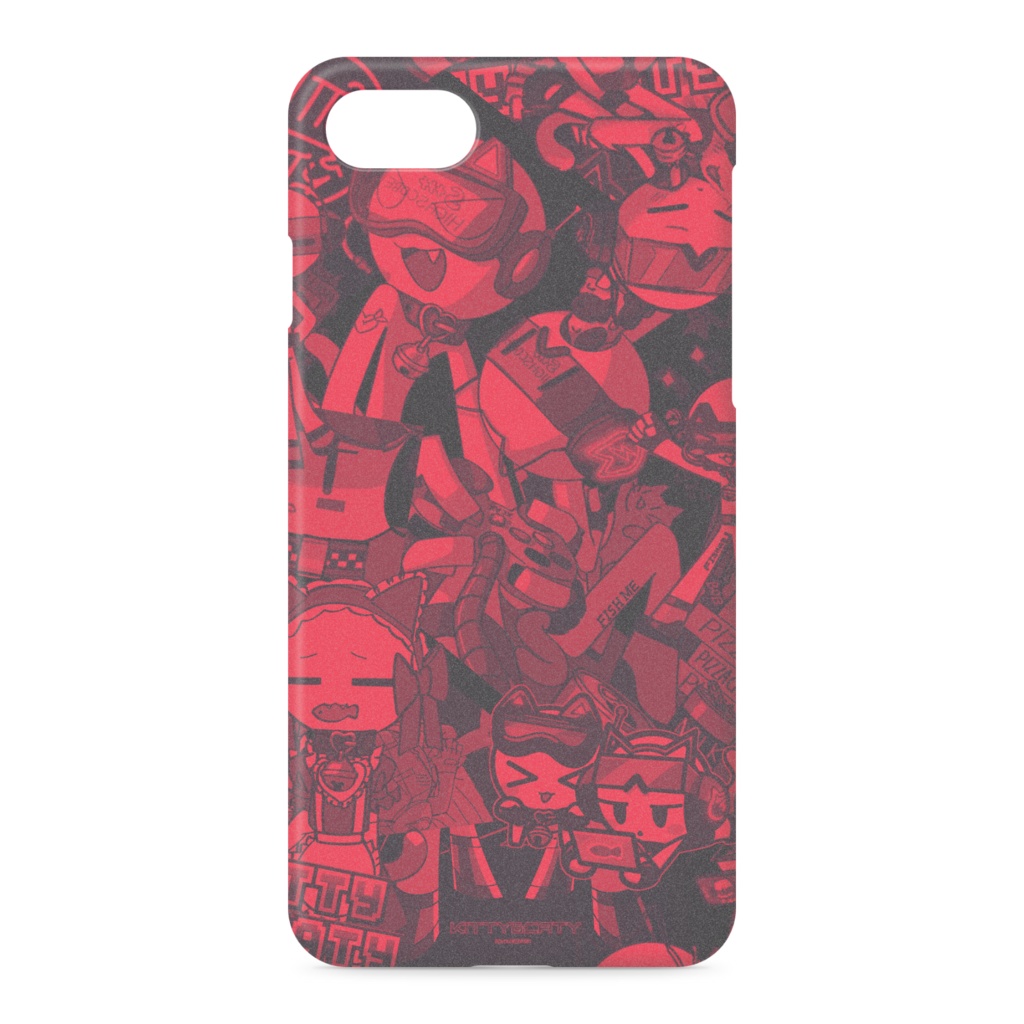 KITTY&CATY phone case [college red]