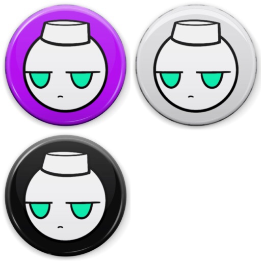 LIGHTIE'S DINER crown-seal-ish can badge