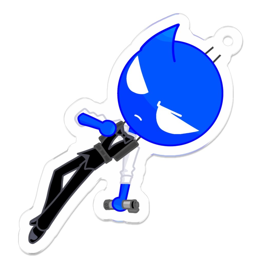 LEGGA acrylic key chain *coated