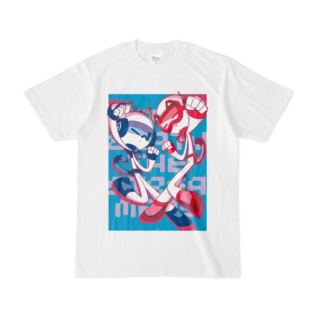 KITTY&CATY T-shirt [ばこーん white]
